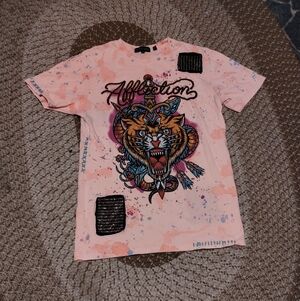 Black Label Affliction Mens Shirt